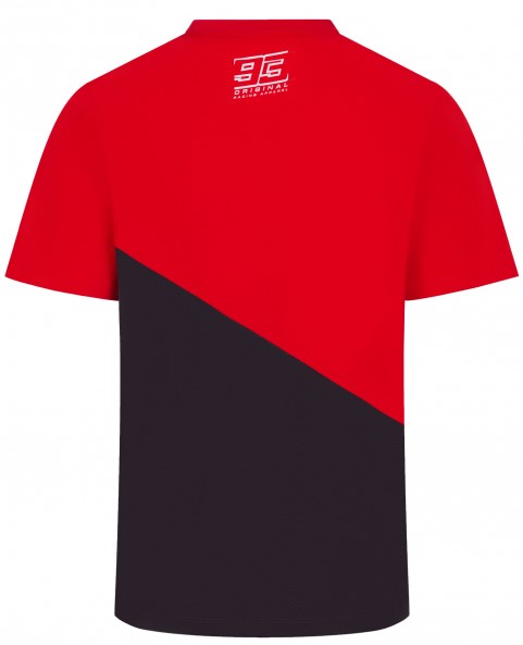 Camiseta MARQUEZ roja-gris moto