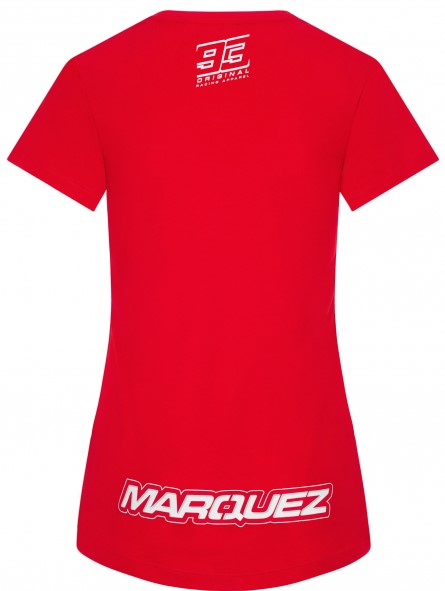 Camiseta MARQUEZ mujer roja horm. 