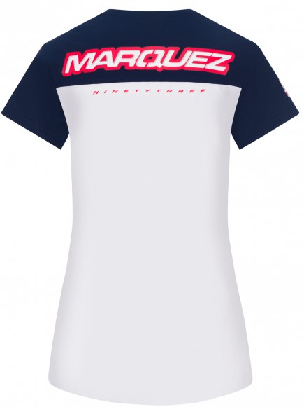 Camiseta Marquez Repsol mujer blanca