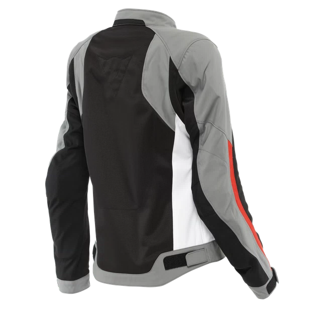 CHAQUETA DAINESE D-DRY HYDRAFLUX 2 air lady black/charcoal-gray/lava-red