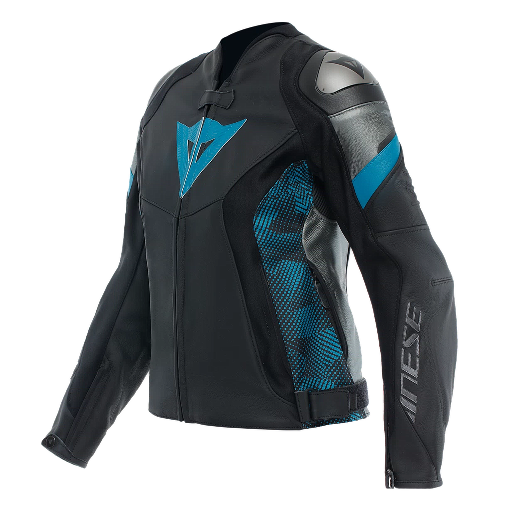 CHAQUETA DAINESE AVRO 5 LADY black/teal/anthracite
