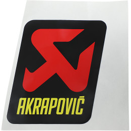 STICKER AKRAPOVIC 70x95 mm