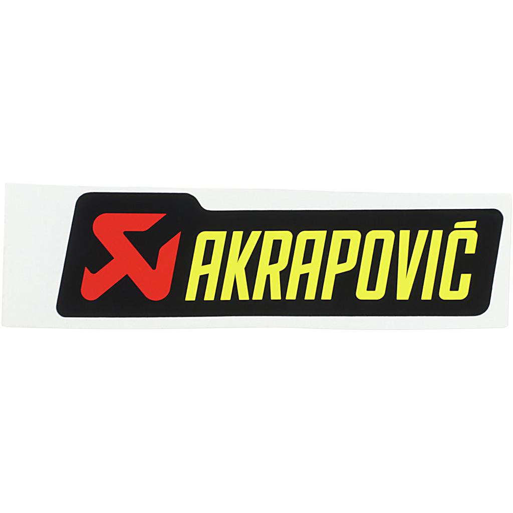 STICKER AKRAPOVIC 90x27mm