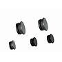 SET 5 TAPONES CHASIS R1200/1250GS-ADV. LC ANTHRACITE/BLACK