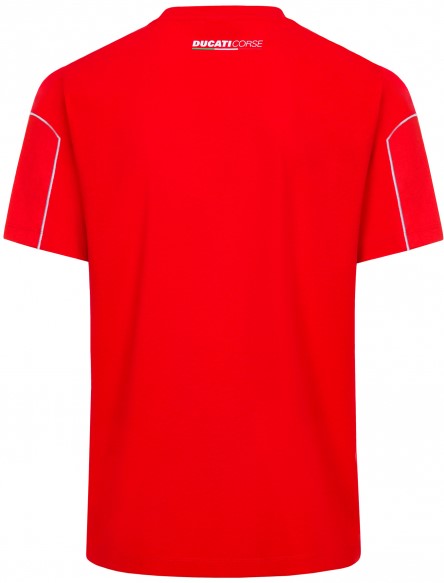 Camiseta DUCATI roja/roja 