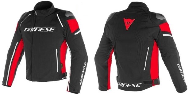 Chaqueta DAINESE D-DRY Racing 3 black/black/red