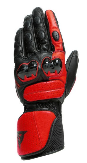 Guantes DAINESE IMPETO black/lava-red