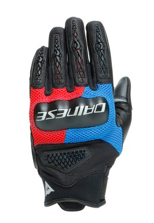 Guantes DAINESE D-Explorer 2 glacier-gray/blue/lava-red/black