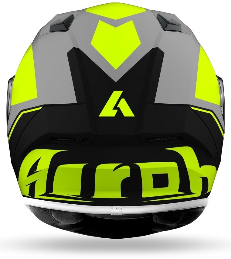 AIROH VALOR WINGS yellow matt