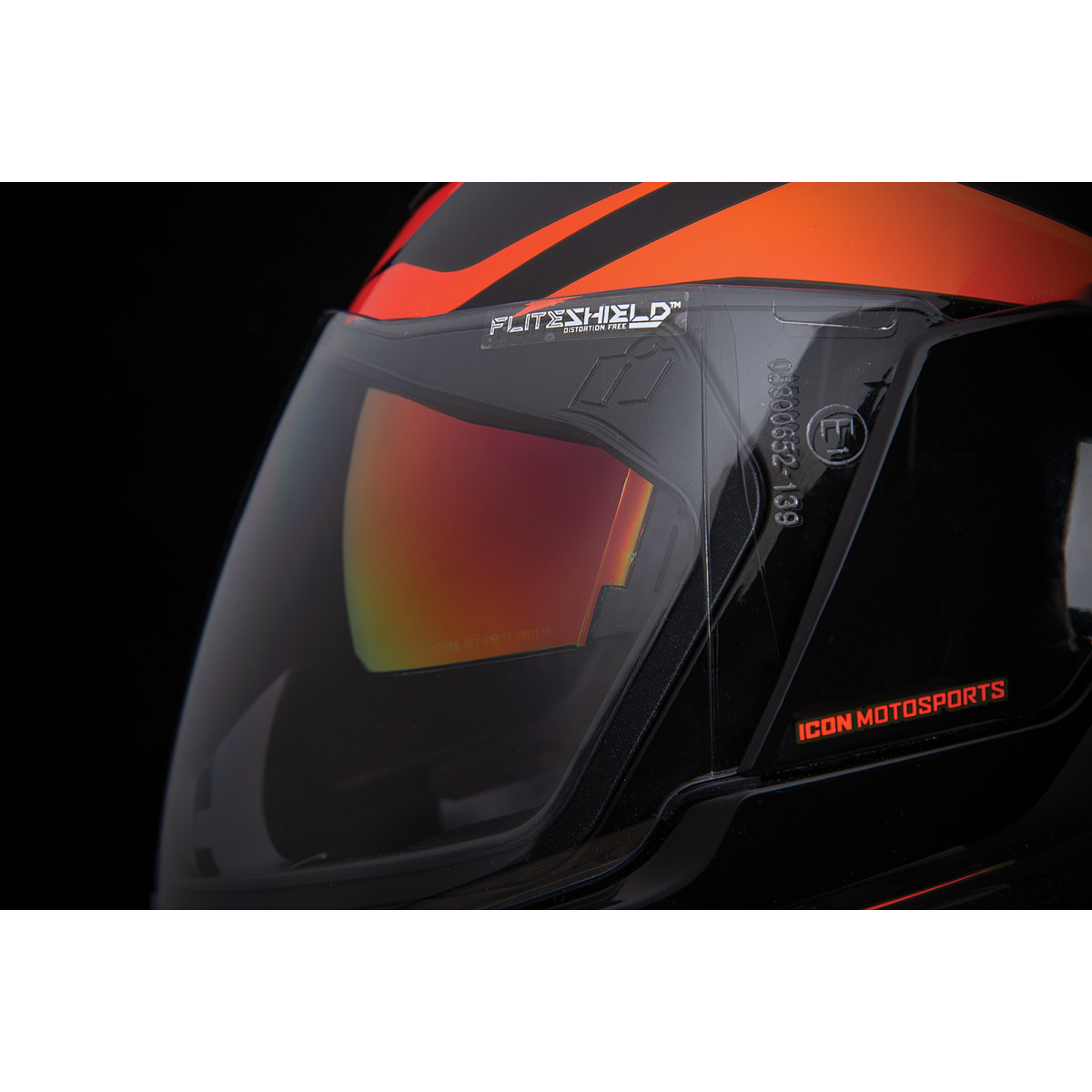 ICON Airflite CROSSLINK black/orange