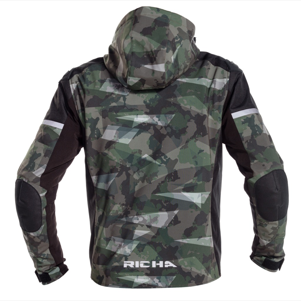 Chaqueta RICHA STEALTH camo black/green