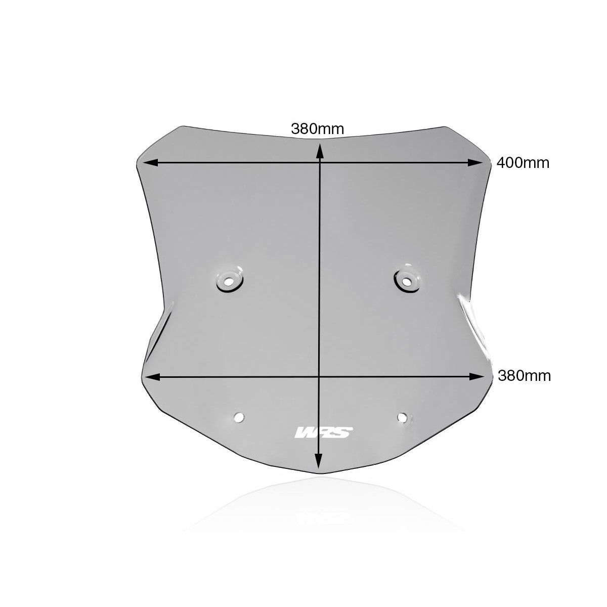 Cúpula WRS p/BMW F650GS/F800GS clear (copia)