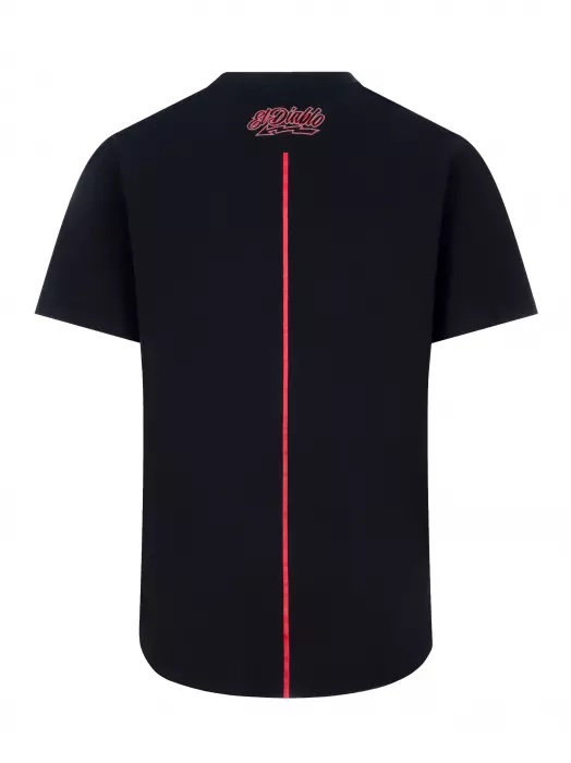 CAMISETA QUARTARARO EL DIABLO LONG BLACK