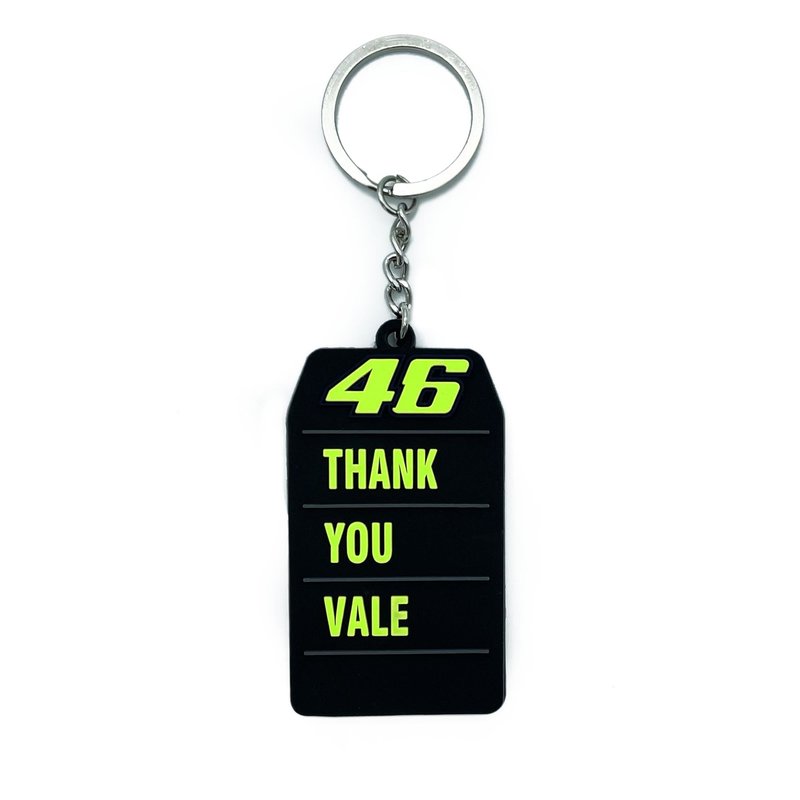 LLAVERO VR46 THANK YOU VALE