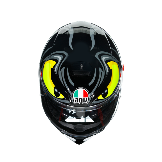CASCO AGV K-3 SV MULTI ANGRY BLACK
