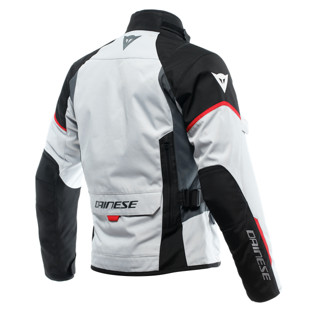 CHAQUETA DAINESE D-DRY TEMPEST 3 glacier gray/black/lava red