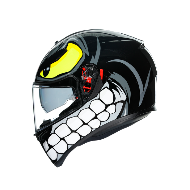 CASCO AGV K-3 SV MULTI ANGRY BLACK