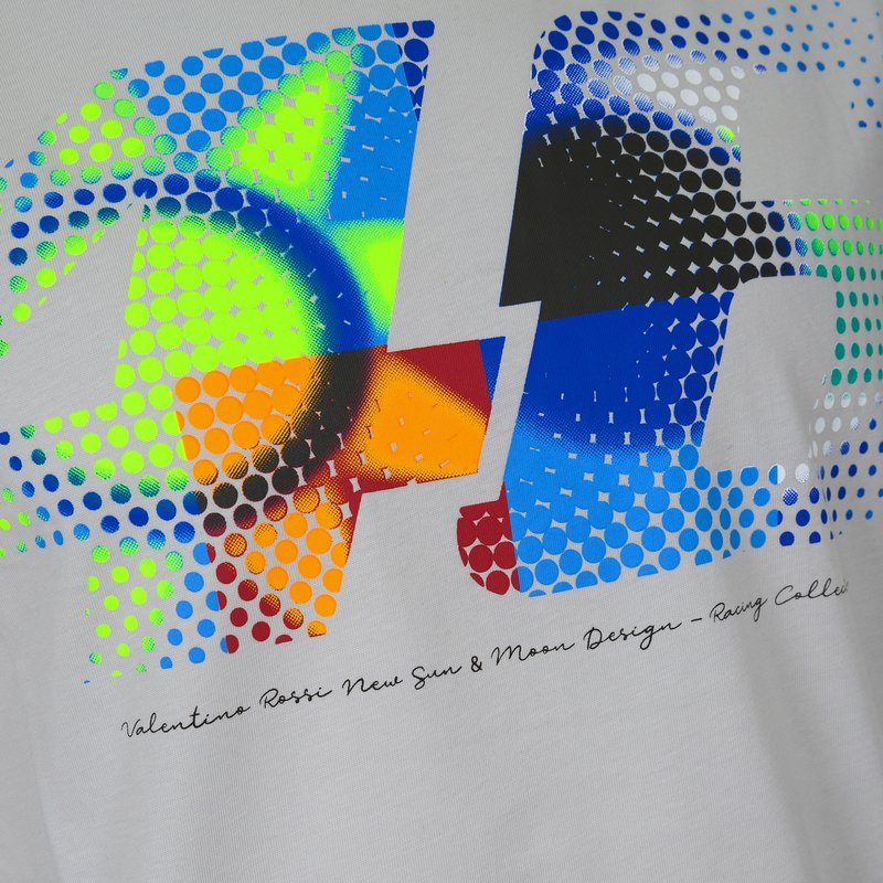 CAMISETA VR46'22 SOL Y LUNA GREY
