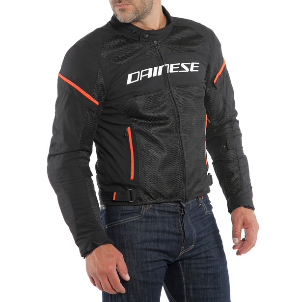 CHAQUETA DAINESE AIR FRAME D1 black/white/red