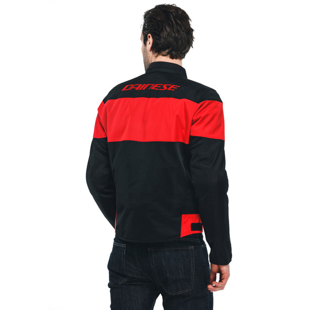 CHAQUETA DAINESE ELETTRICA AIR black/black/lava-red