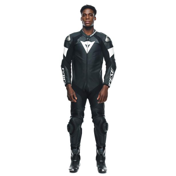 TRAJE DAINESE TOSA 1 pc. PERFORADO black/black/white