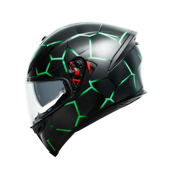 CASCO AGV K-5 S MULTI VULCANUM GREEN