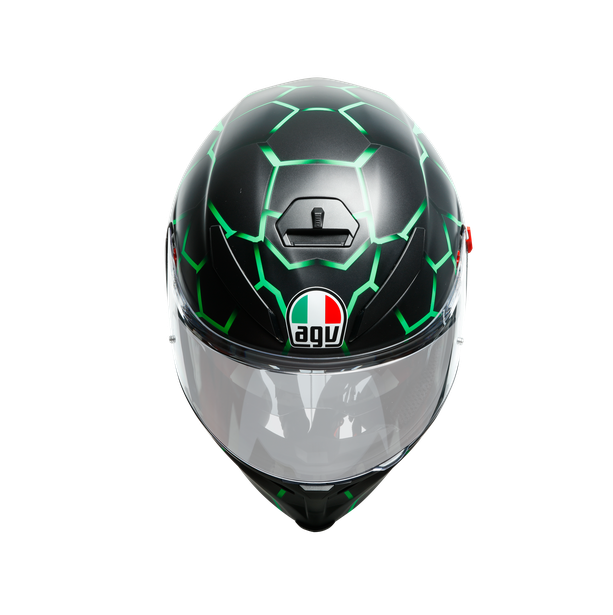 CASCO AGV K-5 S MULTI VULCANUM GREEN