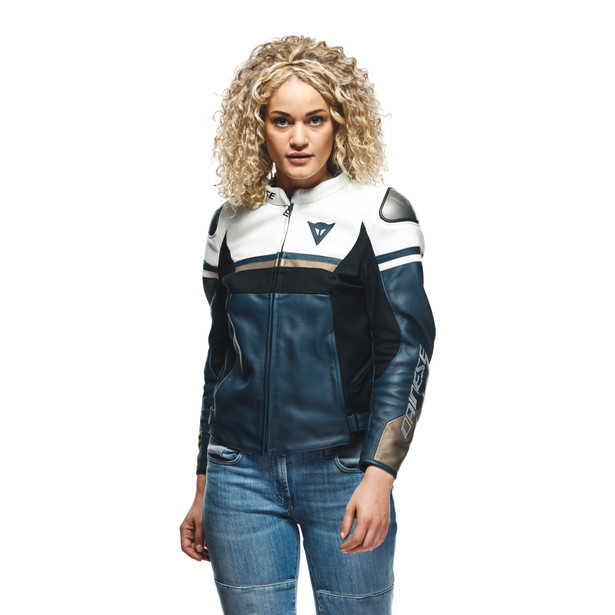 CHAQUETA DAINESE RAPIDA lady Black-Matt/Black-Matt/White (copia)