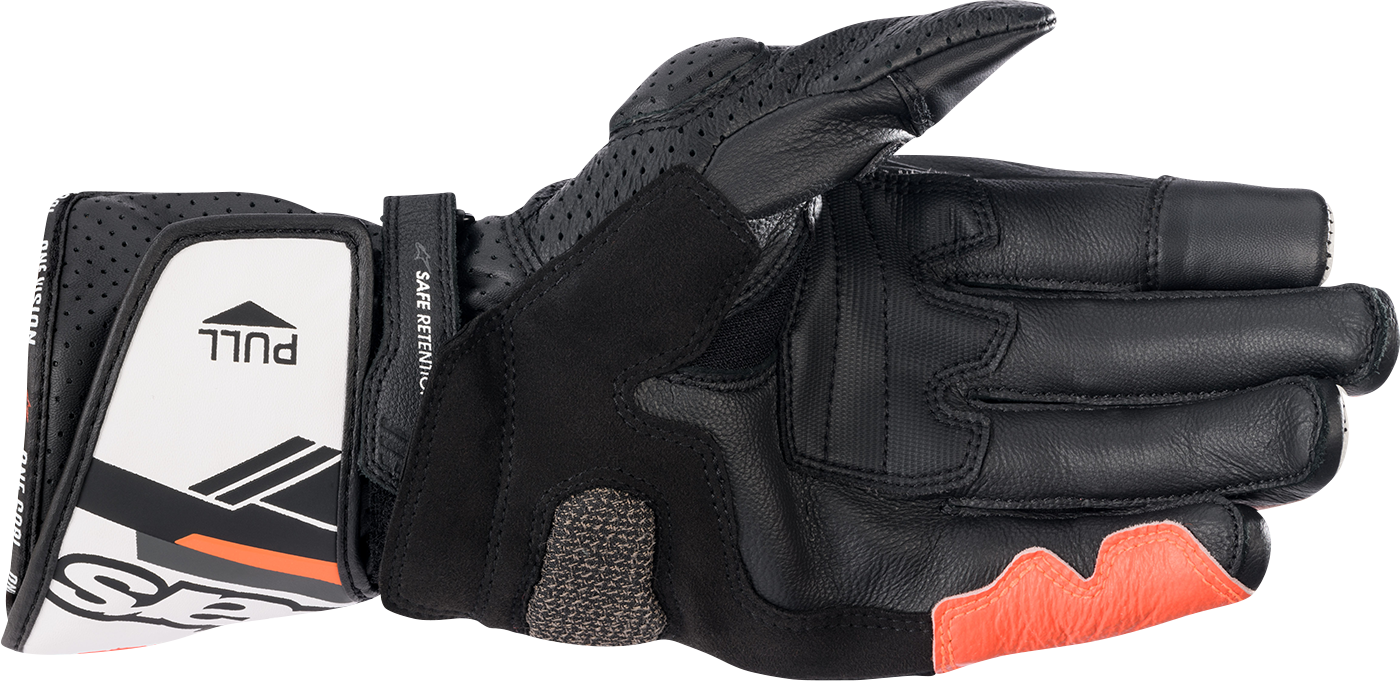 GUANTES ALPINESTARS SP-8 V3 BLACK/WHITE/RED