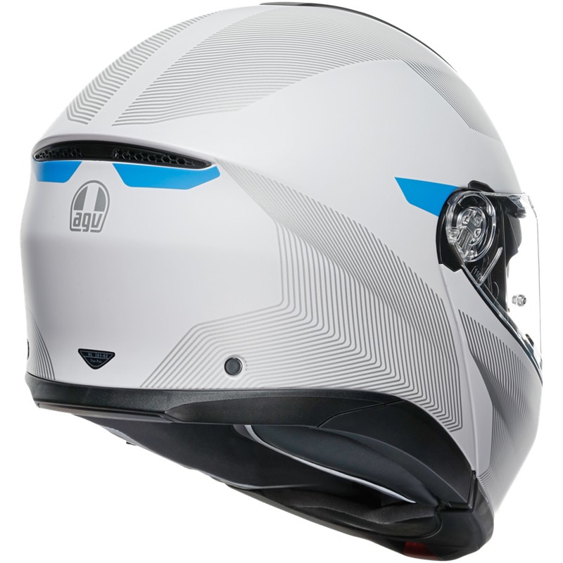 CASCO AGV TOURMODULAR MULTI FREQUENCY LIGHT GREY/BLUE