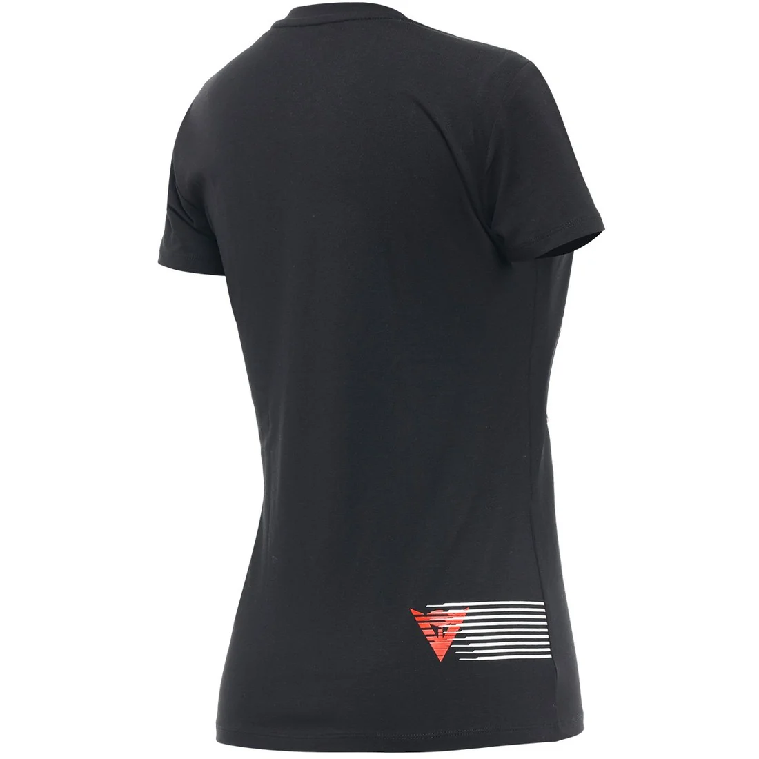 CAMISETA DAINESE LOGO LADY BLACK/RED