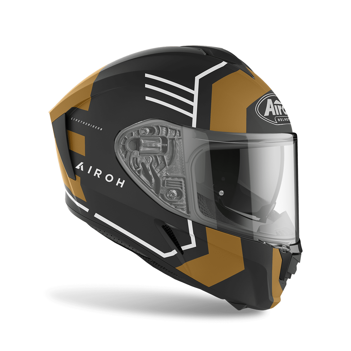 CASCO AIROH SPARK THRILL gold matt