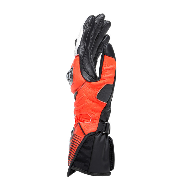 GUANTES DAINESE CARBON 4 LONG black/fluo red/white