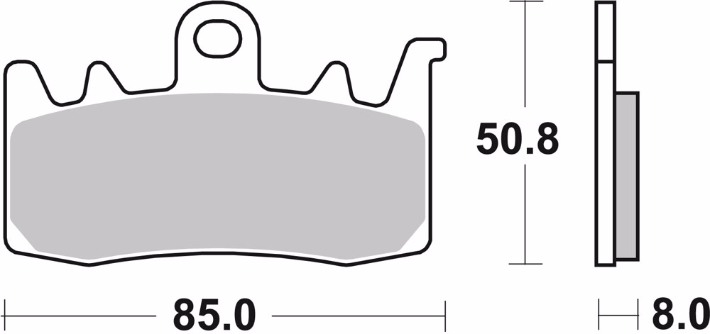 PASTILLAS BREMBO 07BB38SC RACING