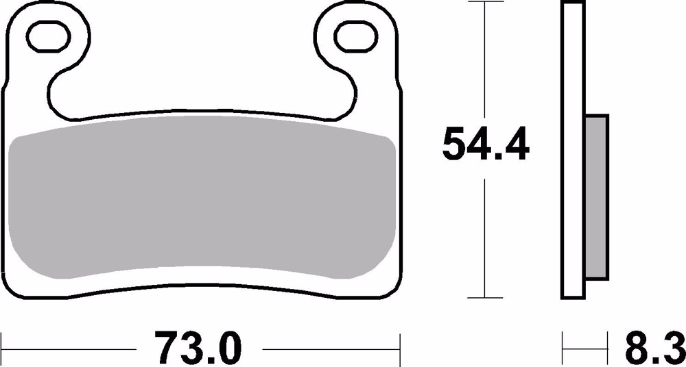 PASTILLAS BREMBO 07GR90LA