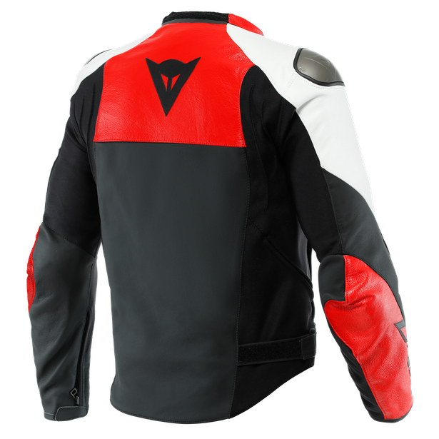 CHAQUETA DAINESE SPORTIVA black matt/lava red/white