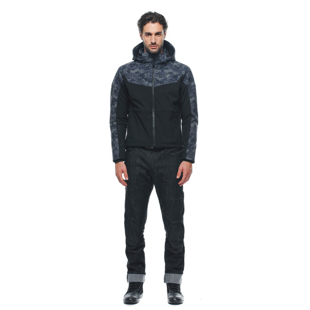 CHAQUETA DAINESE IGNITE BLACK/CAMO-GRAY