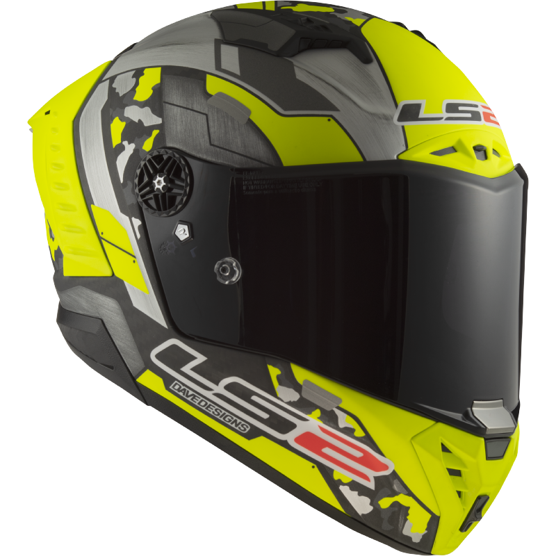 CASCO LS2 FF805 THUNDER C SPACE H-V yellow/grey 06