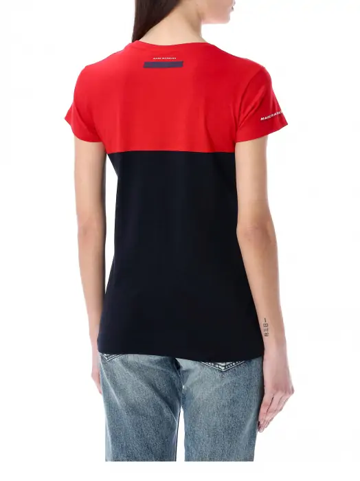 CAMISETA MARQUEZ black/red lady