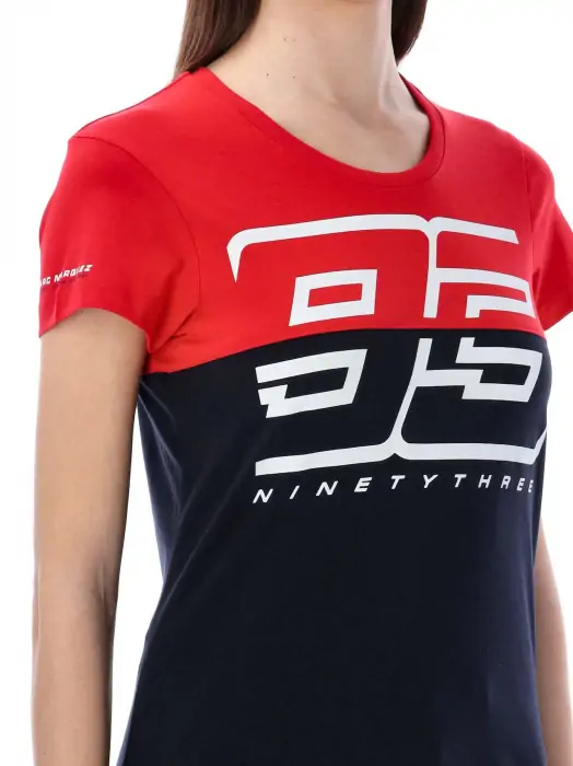 CAMISETA MARQUEZ black/red lady