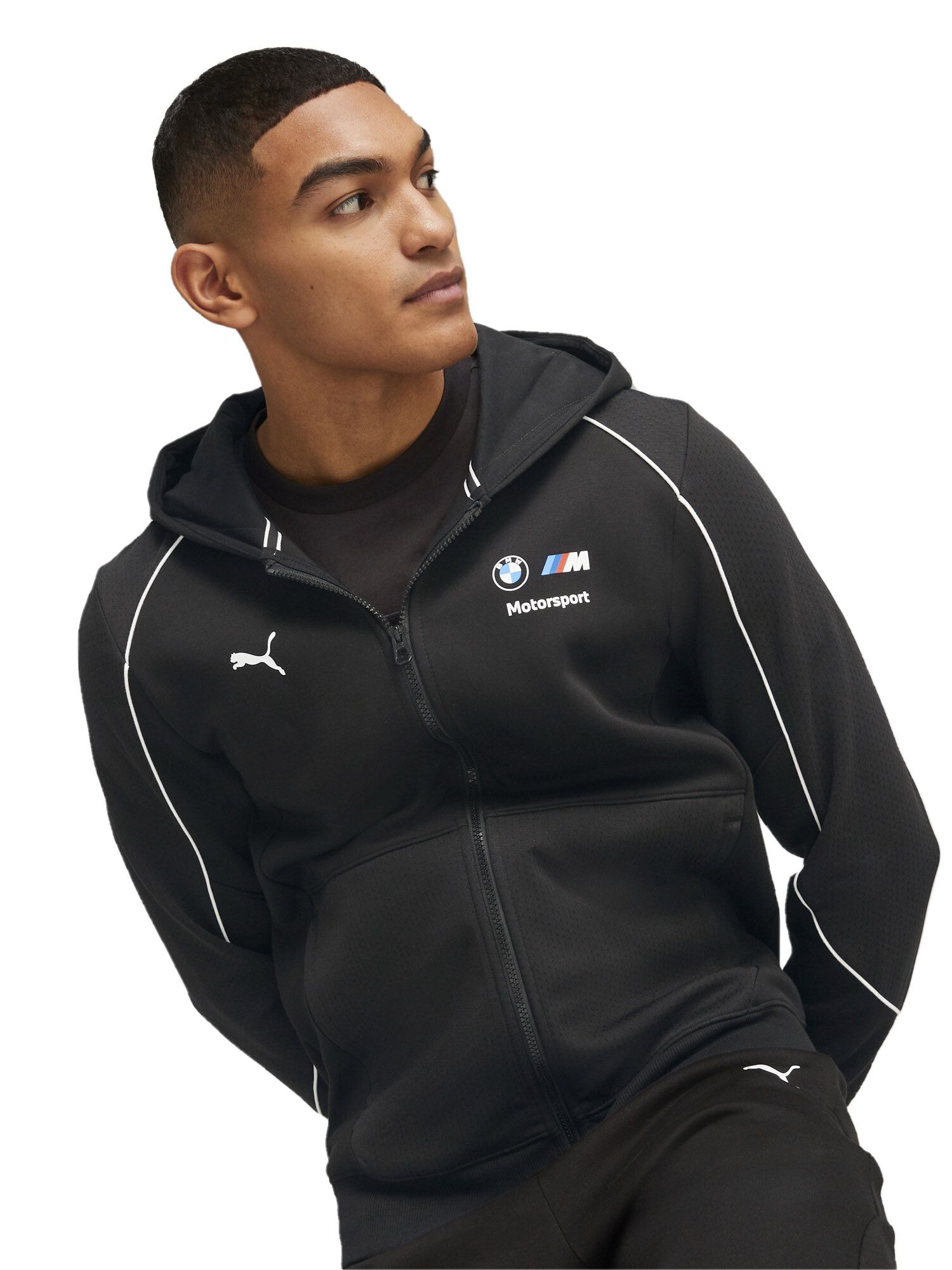 SUDADERA BMW PUMA SWEAT black