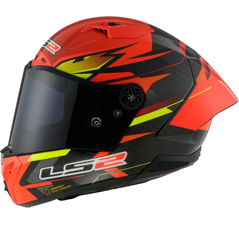 CASCO LS2 FF805 THUNDER C GP AERO FIRE