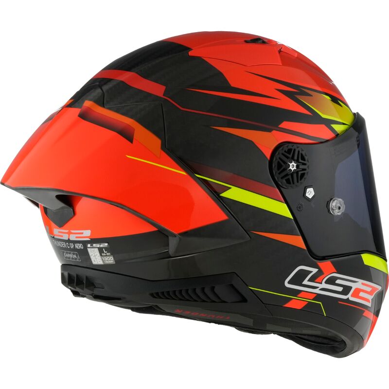 CASCO LS2 FF805 THUNDER C GP AERO FIRE