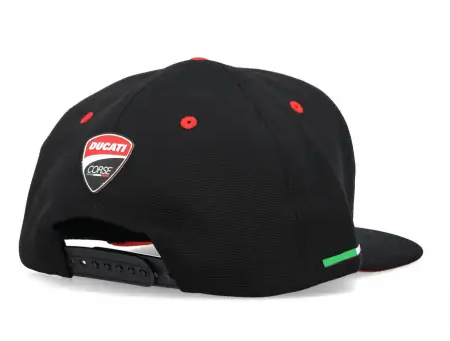 GORRA DUCATI DEBOSSED plana black