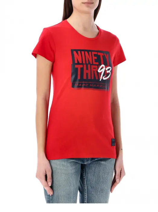 CAMISETA MARQUEZ NINETY-THREE'24 lady red