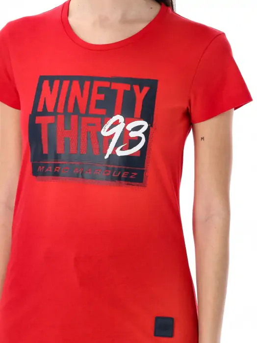 CAMISETA MARQUEZ NINETY-THREE'24 lady red