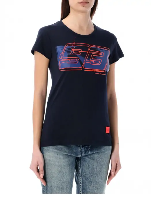 CAMISETA MARQUEZ GRAPHIC 93 blue lady