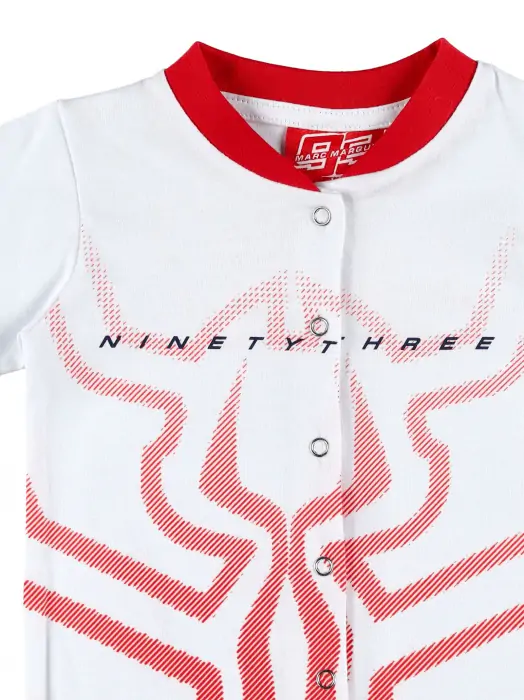 PIJAMA MARQUEZ Graphic Ant baby white