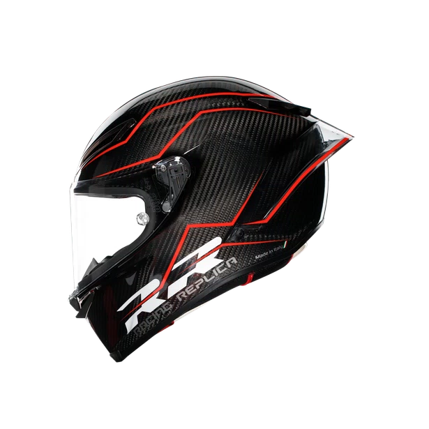 CASCO AGV PISTA GP RR E2206 PERFORMANTE carbon red