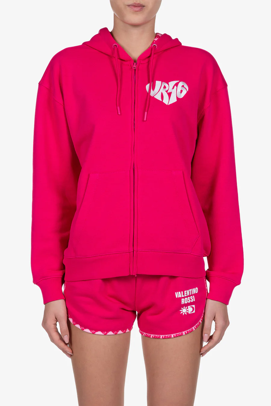 Sudadera VR46 Fan 24 lady pink